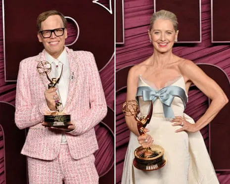 The talented Jeff Hiller and Katherine LaNasa: Their Unexpected Emmy Victories Inspire Those Who Don’t Fit the Template